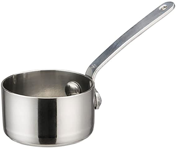 WINCO Mini Sauce Pan, Silver