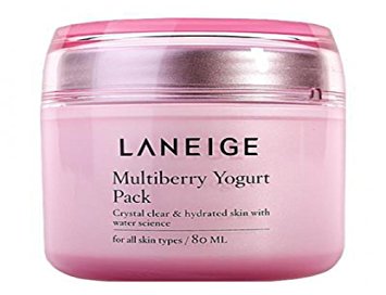 Laneige Multiberry Yogurt Repair Pack All Skin Types 80ml. 2.7oz.