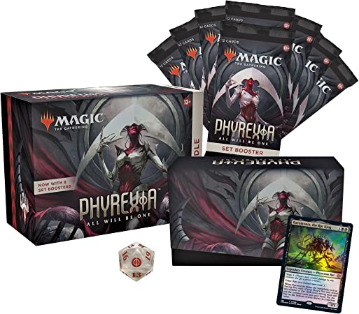 Magic: The Gathering Phyrexia: All Will Be One Bundle | 8 Set Boosters   Accessories