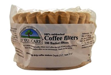 If You Care Coffee Filter Basket, 2 1/2 inch Depth -- 100 per pack 3 packs per case.