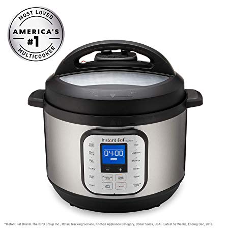 Instant Pot DUONOVA10 Duo Nova 10 Quart Pressure Cooker, QT, Stainless Steel/Black