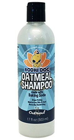 NEW All Natural Pet Oatmeal Shampoo | Hypoallergenic Conditioning and Deodorizing for Dogs Cats & More | Vet Approved Wash Formula to Sooth Dry Itchy Skin | Relieving Aloe Vera, Vitamins & Conditioner