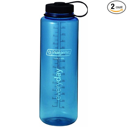 Nalgene Silo 48oz Tritan Wide Mouth Bottle - 2 Pack