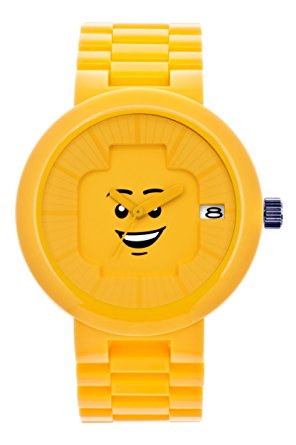 LEGO 9007347 Unisex Happiness Yellow Adult Watch