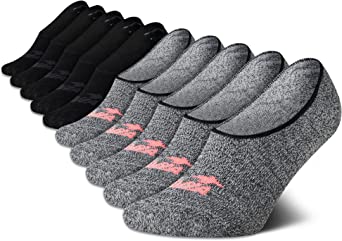 Avia Women's Socks - Lightweight No Show Liners, Performance or Casual (10 Pack)