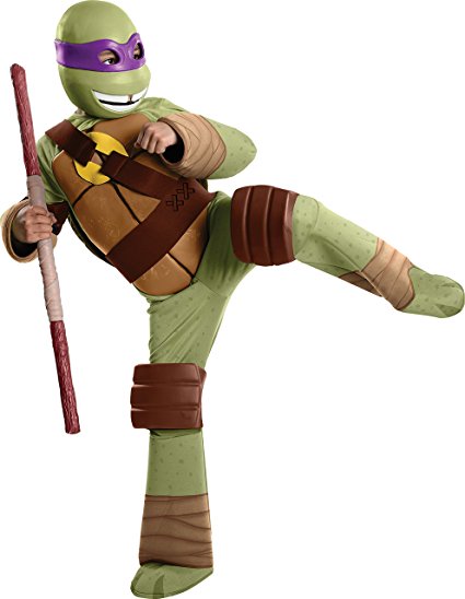 Teenage Mutant Ninja Turtles Deluxe Donatello Costume, Small