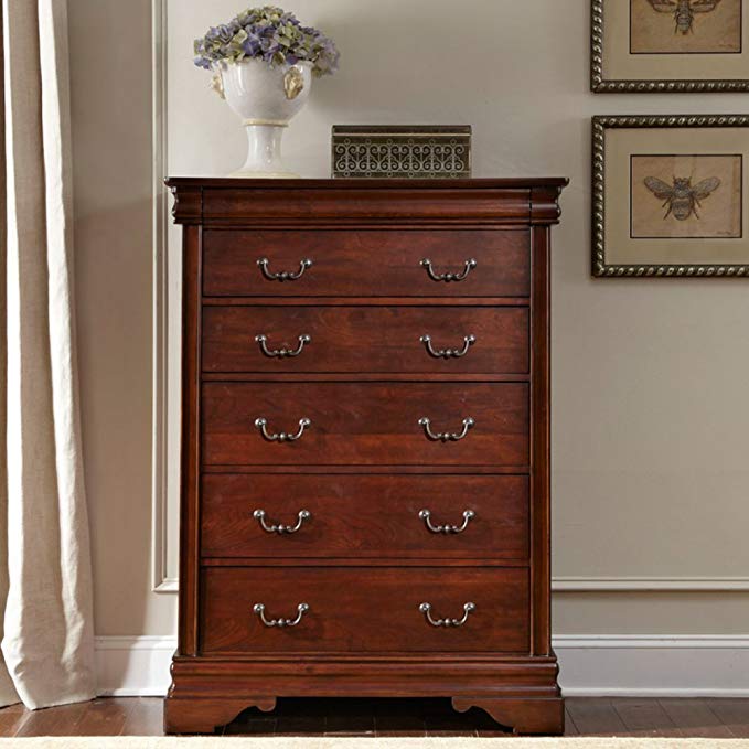 Liberty Furniture Carriage Court 6 Drawer Chest - Mahogany