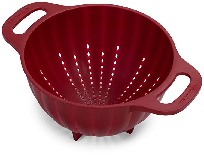 KitchenAid Classic 5-Quart Colander, Red