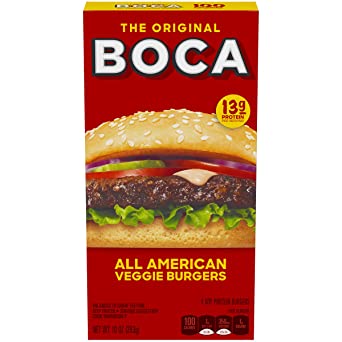 Boca Original All American Veggie Burgers (4 Count)
