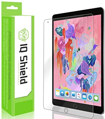 IQ Shield Screen Protector Compatible with Apple iPad Air (10.5 inch)(2019, iPad Air 3) LiquidSkin Anti-Bubble Clear Film