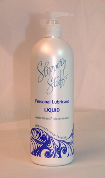 Slippery Stuff Gel Personal Lubricant, Water Soluble 16 Fl Oz (473 Ml)