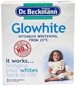 Dr Beckmann glowhite 3 pop in The wash sachets