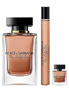 Dolce & Gabbana The Only One for Women 3-Piece Gift Set (3.4 Ounce Eau De Parfume Spray  7.5 Ml Miniature Eau De Parfume Spray  0.33 Ounce Eau De Parfume Travel Spray), multi color