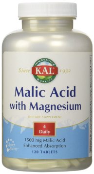 Kal Malic Acid with Magnesium -- 120 Tablets
