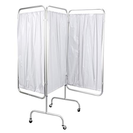 Drive Medical 3 Panel Privacy Screen, White