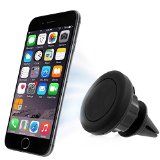 ZiLu Universal Smart Phone Magnetic Car Mount Air Vent Holder Cradle for iPhone 6s6 5s 5c Samsung Galaxy S6S6 Edge S5 Note 43 Google Nexus 54 LG G3 and other Smartphones