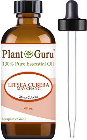 Litsea Cubeba (May Chang) Essential Oil 4 oz. 100% Pure Undiluted Therapeutic Grade.