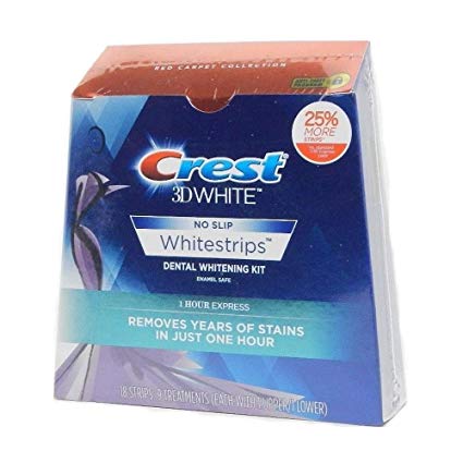 Crest 3d Whitestrips 1 Hour Express, 9 Treatments, 0.1 Pound