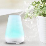 Vtin Electric Ultrasonic Aromatherapy Essential Oil Diffuser Cool Mist Humidifier w 7 Color LED Lights
