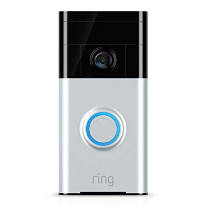 Ring 8VR1S5-SAU0 Wi-Fi Enabled Video Doorbell in Satin Nickel