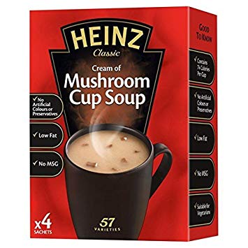 Heinz Mushroom Dry Cup Soup 70g