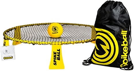 Spikeball Rookie Kit - 50% Larger Net and Ball - Played Outdoors, Indoors, Yard, Lawn, Beach - Designed for New Players