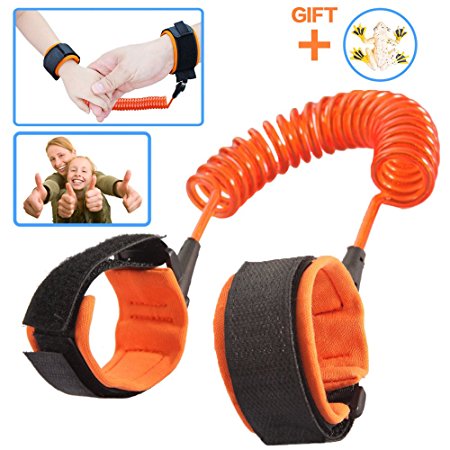 Anti Lost,Baby Child Anti Lost Safety Velcro Wrist Link, longer and Stronger Than Original, Strap for Travel Outdoor Shopping, Zoo World Kids Soft Harness And Strong Flexible Strap Walking Hand Belt