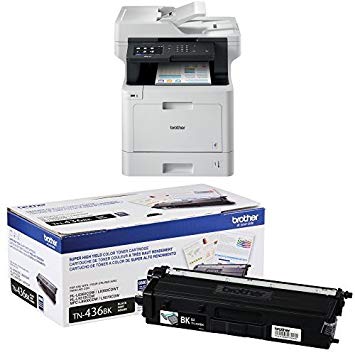 Brother Printer MFCL8900CDW Business Color Laser All-in-One with Advanced Duplex and Wireless Networking, Amazon Dash Replenishment Enabled and Super High Yield Toner-Retail Packaging , Black