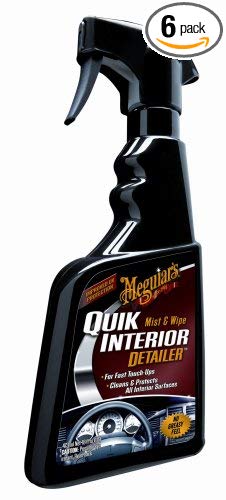 Meguiar's Quik Intenior Detailer Spray (16 oz) - 6 Pack