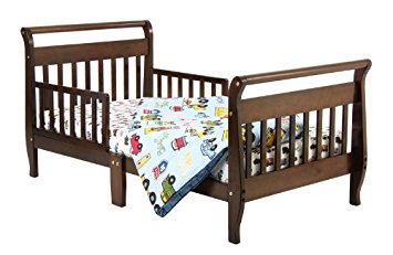 Dream On Me Classic Sleigh Toddler Bed - Espresso