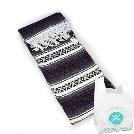 Hand Woven Premium Mexican Yoga Blankets