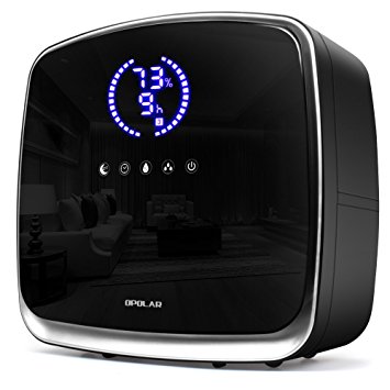 OPOLAR Digital Humidifier with Humidity and Timer Control, Eye Catching Design, Easy Touch Panel, Large 3L Capacity, Quiet and Filter-less, Ultrasonic Cool Mist, Sleep Mode, For Small and Medium Room