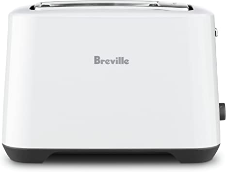 Breville Lift and Look Toaster, White BTA360WHT