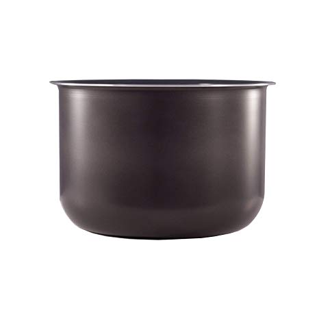 Genuine Instant Pot Ceramic Non-Stick Interior Coated Inner Cooking Pot - 6 Quart (Renewed)