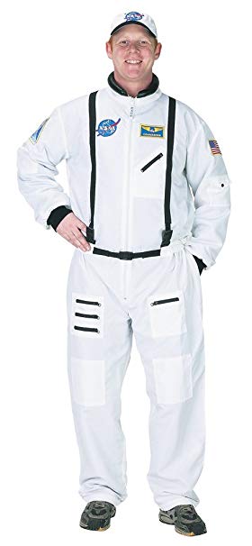 Aeromax Adult Astronaut Suit with Embroidered Cap