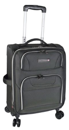 Air Canada 20" Spinner Expandable Suitcase Grey