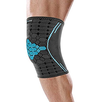 bonmedico® Kenu (NEW!) Knee Brace, Knee Support, Knee Brace for Pain, Knee Stabilizer With Ring-Shaped Knee Pads for Better Stabilization, for Men and Women (S) (Left/Right)