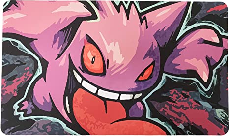 Pokemon Card Gaming Playmat - Gengar - Standard Size - Exclusive Large Game Mat