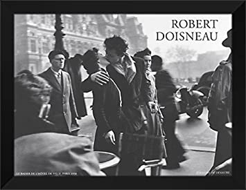 Robert Doisneau Framed Art Print 36x28 "Hôtel de Ville"