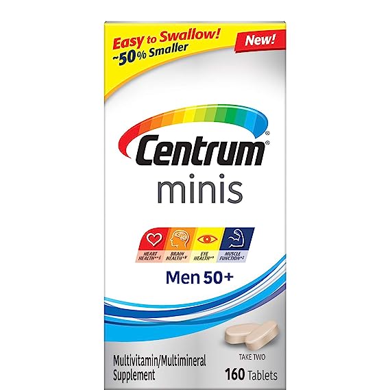 Centrum Men 50  Multivitamins, 160 Mini Tablets