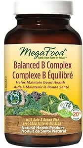 MEGAFOOD Balanced B Complex, 72 CT