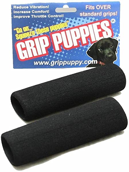 Grip Puppies - Handle Bar Foam Grip, Throttle Grip, Motorcycle / Scooter Throttle Grip CoverCover