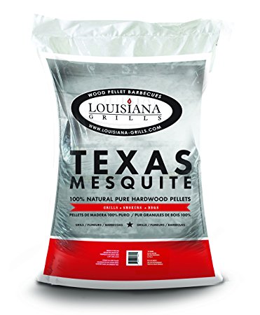 Louisiana Grills 55408 Texas Mesquite Pellets, 40-Pound