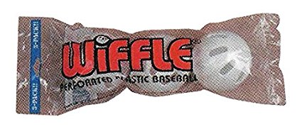 Wiffle - 3 Baseball Official Wiffle Balls in Polybag, 3 Piece
