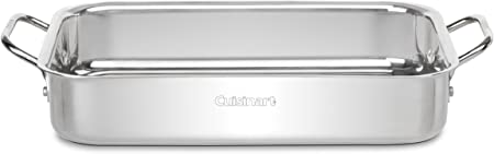 CUISINART 7117-135 Chef's Classic Stainless 13-1/2-Inch Lasagna Pan, Silver