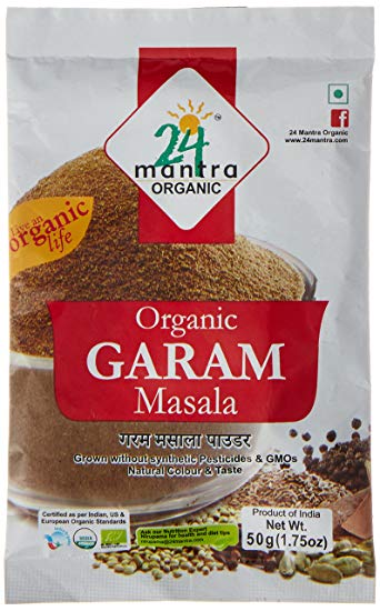24 Mantra Organic Garam Masala, 50g
