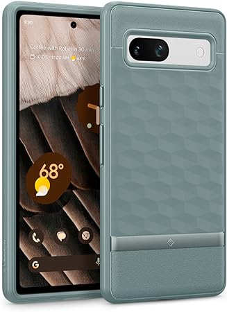 Caseology Parallax for Google Pixel 7a case 5G [Military Grade Drop Tested] Enhanced Ergonomic Design Case (2023) - Sage Green