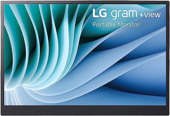 LG 16MR70.ASDU1 16” Gram  View IPS Protable Monitor, Silver