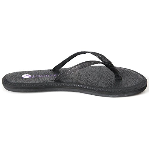 Aurorae Women's Slim Yoga Mat Flip Flops