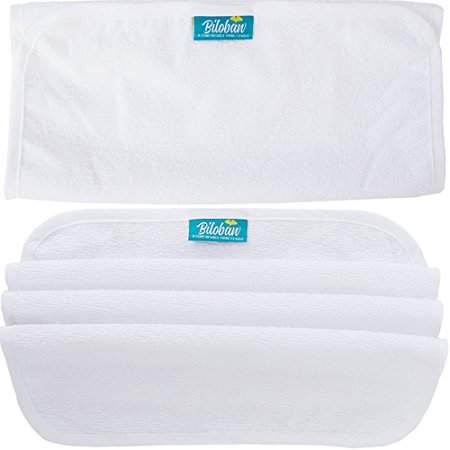 Changing Pad Liner Waterproof (3 Pack Large) - Hypoallergenic Cotton Terry Surface, Non Chemical & Washable